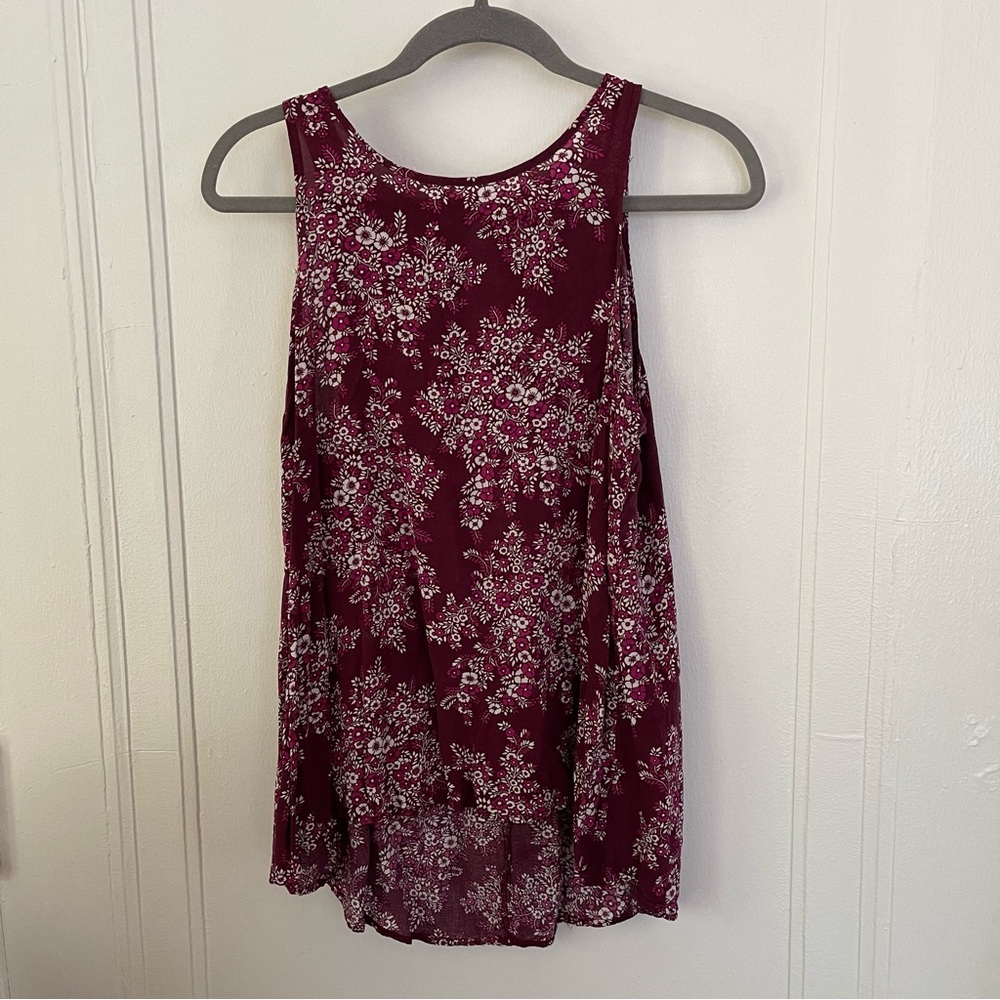 Gap Floral-print Swing Tank